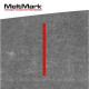 MeltMark Linje 5x100cm rød