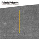 MeltMark Linje 3x100cm gul