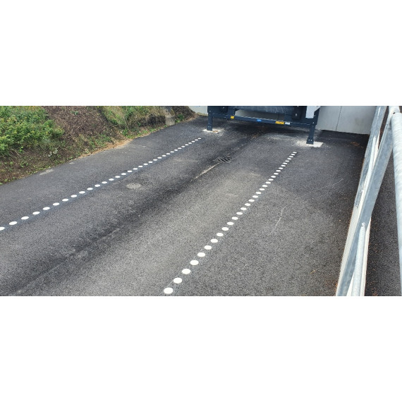 MeltMark Sirkler Ø10cm svart