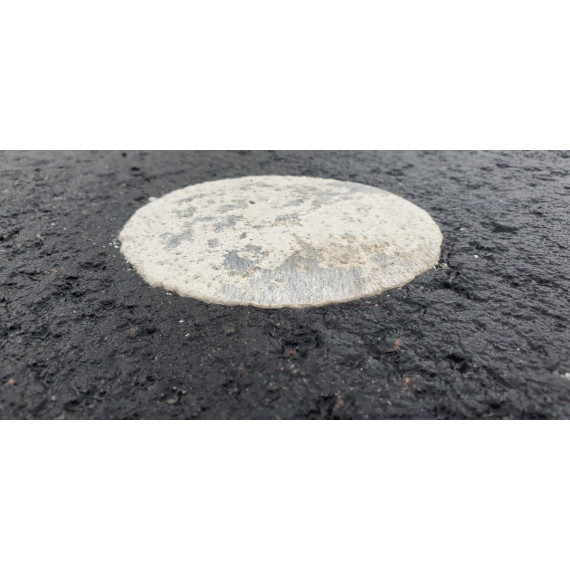MeltMark Sirkler Ø10cm svart