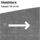 MeltMark Pil rett 110cm hvit